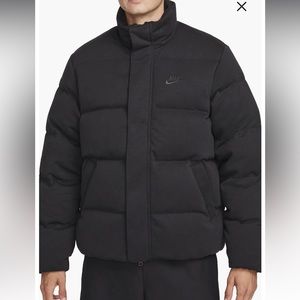 Nike Black Large Down Puffer Jacket